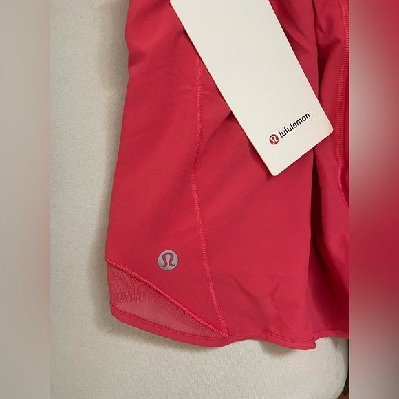 Lululemon NWT Hotty Hot High Rise Lined 4” Shorts Size 2 Pink Glazed - Picture 11 of 12